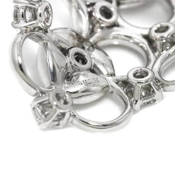 GUCCI Ring Diamond 18K K18 WG 750 size12 5.5-5.75(US) 90273759 - Picture 4 of 7